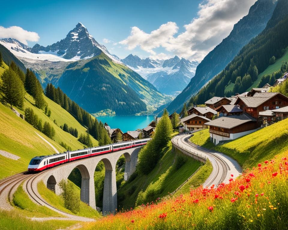 Op vakantie naar Interlaken Op vakantie naar Wengen